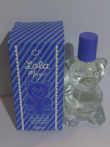 Perfume Para Dama Juvenil Fuller Lola Magic Osito Glitter