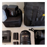 Nikon D7000 + Lente 18-200 + Flash Sb700 + Battery Grip