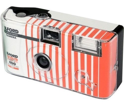Câmera Descartável Ilford Xp2 35mm Filme Preto E Branco