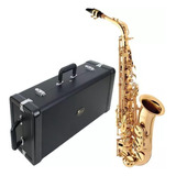 Sax Alto Eagle Sa501 Laqueado Sa-501 Saxofone