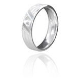 Argolla Anillo Compromiso Plata Ley.925 Zirconias Matrimonio