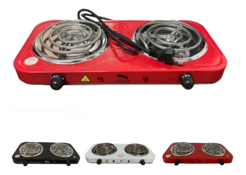 Fogão Cooktop Elétrico 127 V 2 Bocas Portatil Camping 2000w