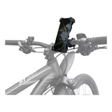 Porta Celular Para Bicicleta Y Moto, Regulable, Antirrobo Color Negro