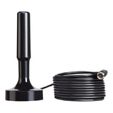 Antena Tv Digital Hd Coaxial Con Iman Cable 5m Nacional