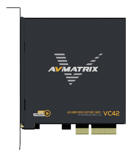 Avmatrix Vc42 Placa Capturadora Pci Express Hdmi X4 Input