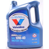 Aceite Valvoline Semi Sintetico 10w40 X5 + 4 Filtros Stepway