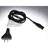Cable Power Tipo 8 Tv Led Smart Samsung Negro