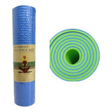 Mat Yoga Tapete Ejercicio 7mm Colchoneta 90x190cm Grande