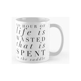 Taza Pasado En La Silla De Montar Calidad Premium