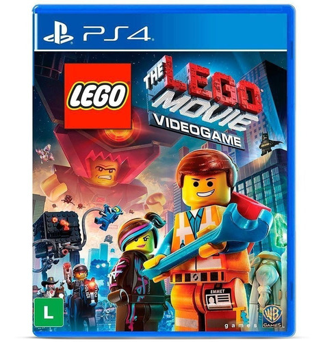 Jogo Playstation 4 Infantil Lego The Movie Novo Mídia Física