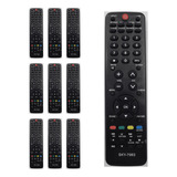 Kit 10 Controle Remoto Compatível Com Tv H Buster Led/lcd