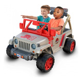 Power Wheels Jeep Wrangler Jurassic Park Para Niños
