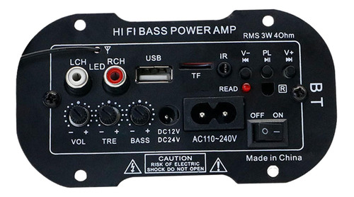 Mini Placa Amplificadora Estéreo, Módulo Amplificador De