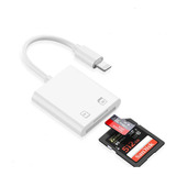 Lector De Tarjetas Tf Microsd Sd Para iPhone iPad - Adaptado