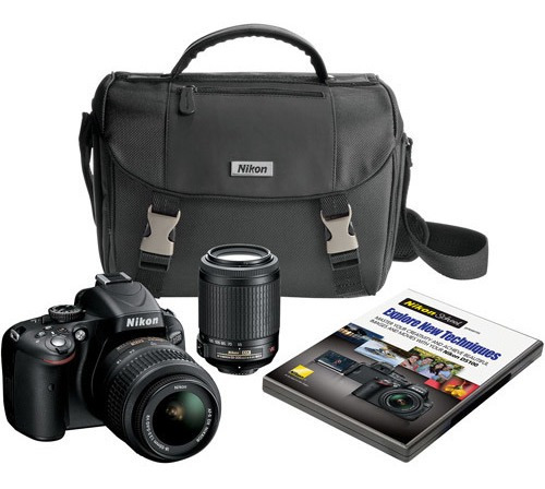 Cámara Dslr Nikon D5100 De 16.2 Mp Cmos Incluye Lente