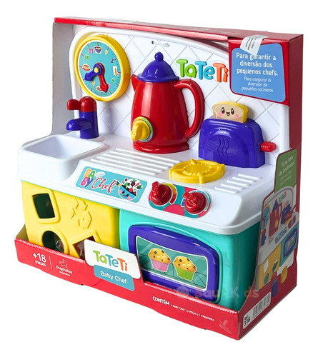 Cozinha De Brinquedo Fogão Infantil Panelinha Kit Cozinha