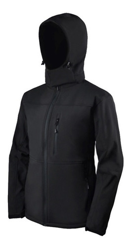 Chaqueta Softshell Custom Series Capucha  Cierre Ykk Mujer