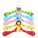 Pack 3 Colgadores De Ropa-percheros-ganchos Madera Niños