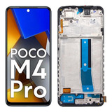 Pantalla Táctil Amoled Con Marco For Xiaomi Poco M4 Pro 4g