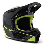 Casco V2 Vizen Fluor Proteccion Motocross Enduro Atv Fox 