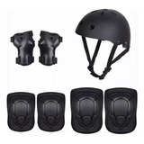 Juego De Casco De Bicicleta Para Niños, Rodilleras, Coderas