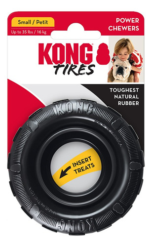 Juguete De Perro Kong Tires Rueda Negra /small