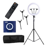 Iluminador Led Ring Light Tripé 2.m Grande 46cm 18 Polegadas