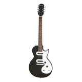 Guitarra Elétrica EpiPhone Les Paul Melody Maker E1 De  Choupo Ebony Com Diapasão De Pau-rosa