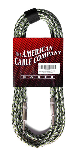 American Cable Ist-20 066 Instrumento 3 Metros Guitarra Bajo