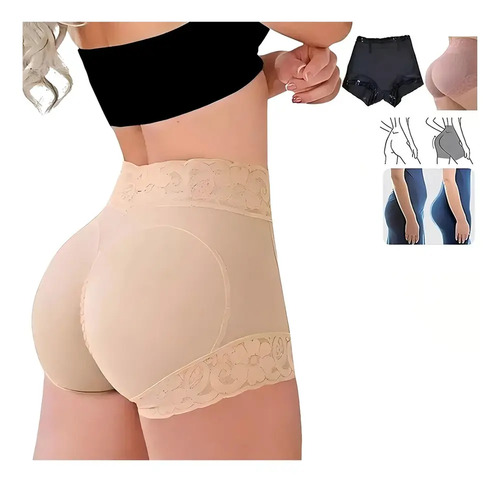 Short Faja Mujer Invisible Reductora Levanta Pompa Calzón