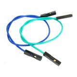 Cable Dupont (jumper) Hembra-hembra 20cm (40 Unidades )