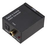 Digital A Analógica Audio Convertidor Audio Interruptor Caja
