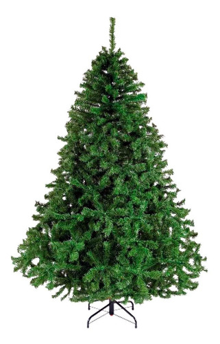 Arbol De Navidad Pino Canadiense Verde 205cm Naviplastic