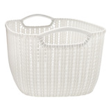 Canasto Organizador Rattan Simil Mimbre 20x14cm / 3 Unid