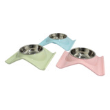 Plato Para Gatos Perros Mascotas