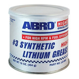 Grasa De Litio Sintética X 454 Gr. #3 Importada Marca Abro