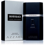 Perfume Azzaro Silver Black 100ml - Original E Lacrado