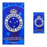 Kit 1 Toalha Banho Cruzeiro + 1 Toalha Rosto Personalizada