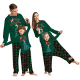 Pijamas A Juego Para La Familia,ropa De Dormir De Papá Noel