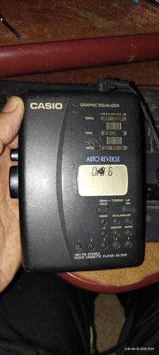 Walkman Casio Digital Equalizador 