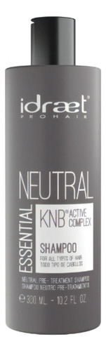 Shampoo Essential Neutral Idraet Pre Tratamiento 300ml