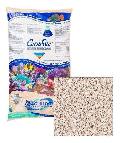 Aragonita Viva Special Grade Reef Sand 20 Lb (9.1 Kg) 