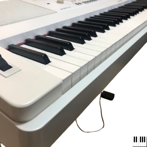 Piano Digital Yamaha Dgx-650 Branco 88 Teclas Fonte Bivolt 