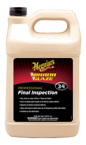 Detallador Final Mirror Glaze 3.79lt Meguiars