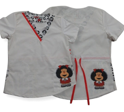 Chaqueta Medica/enfer. Mujer Diseño Mafalda 