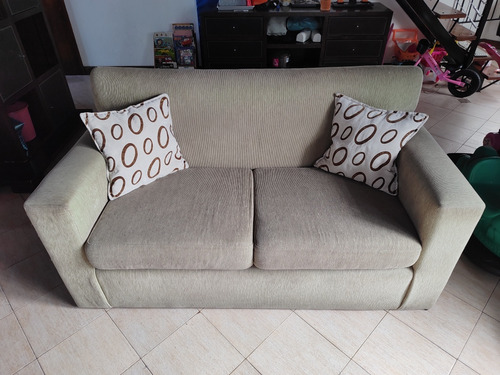 Sillon 2 Cuerpos Chenille Beige