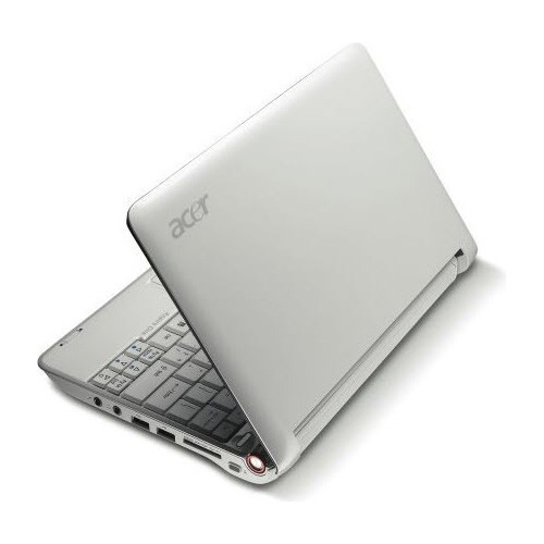 Netbook Acer Atom 1 Gb, 160 Gb Hdd, Color Blanco