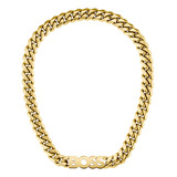 Collar Para Hombre Boss Dorado