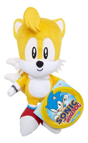 Boneca De Brinquedo Amarela Exe Tails 25cm Plush Fig 111