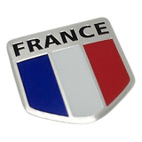 Insignia Emblema Escudo France Aluminio Tuningchrome